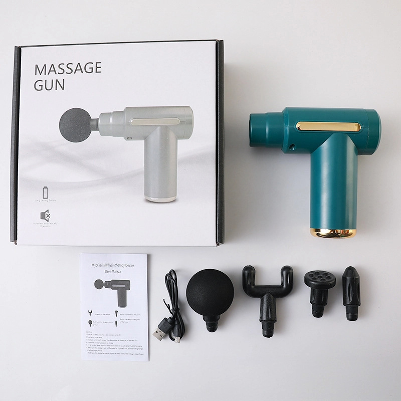 Fascia gun mini portable fitness muscle relaxation cervical massager fascia gun