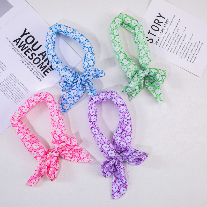 Summer cooling ice scarf, neck scarf, silk scarf, physical anti-heatstroke, cool towel, outdoor ice neck ring, ice compress neck scarf