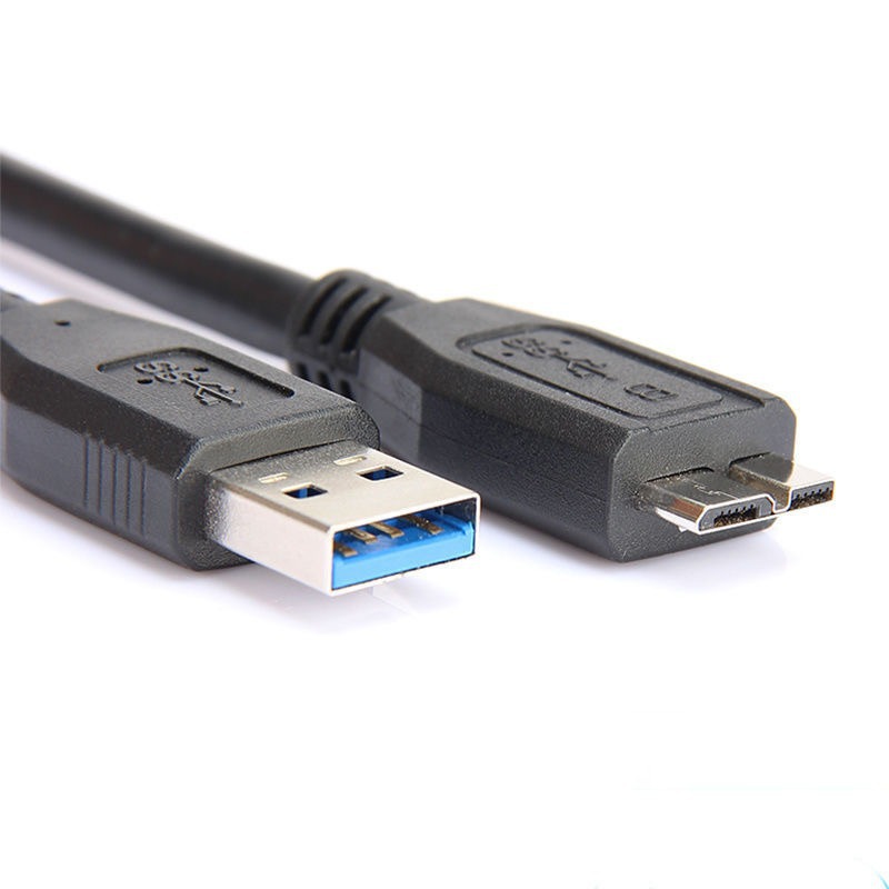 Micro B 3.0 data cable high-speed transmission mobile hard drive connection cable camera USB computer connection cable
