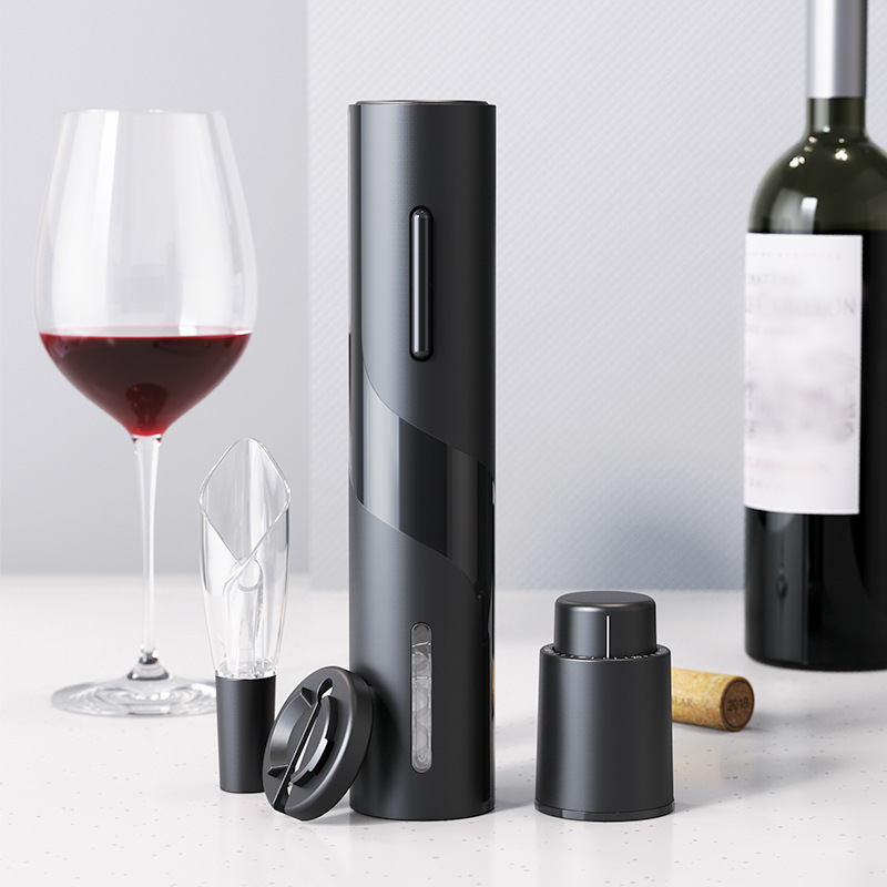 Cheer Festival Neutral Gift Box Automatic Electric Multi-functional Four-in-One Red Wine Opener Set