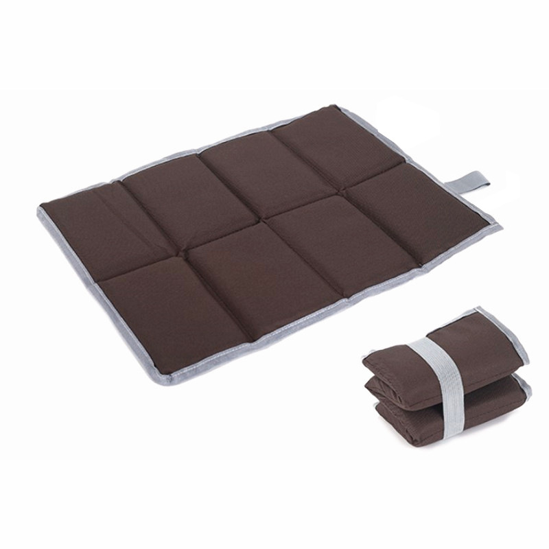 Outdoor 600D Oxford Cloth Foldable Cushion Thickened Pearl Cotton Portable Foldable Picnic Seat Cushion Insulation Dirt-Proof