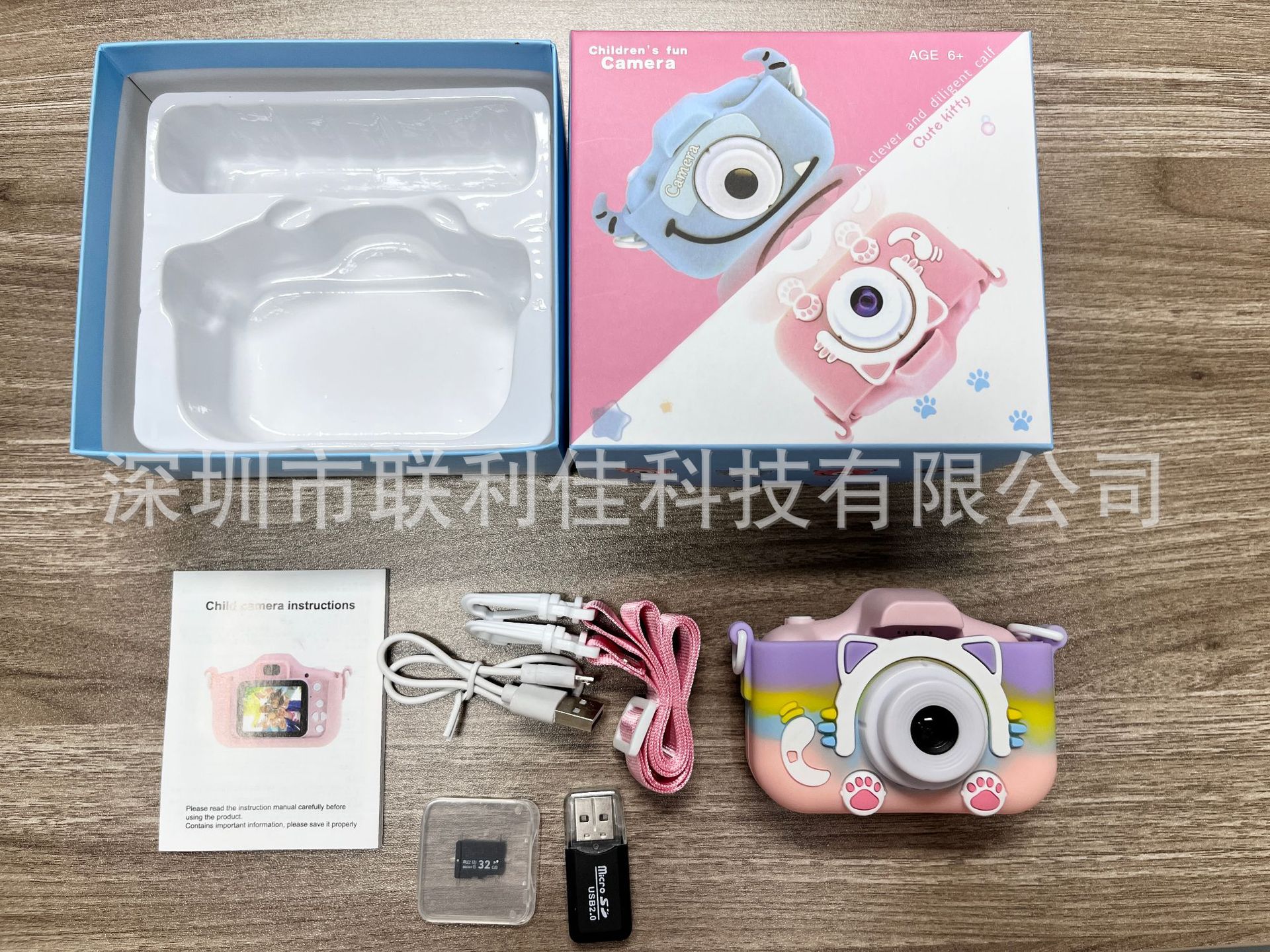 X2 children's mini digital camera HD small SLR can take photos and video educational toy