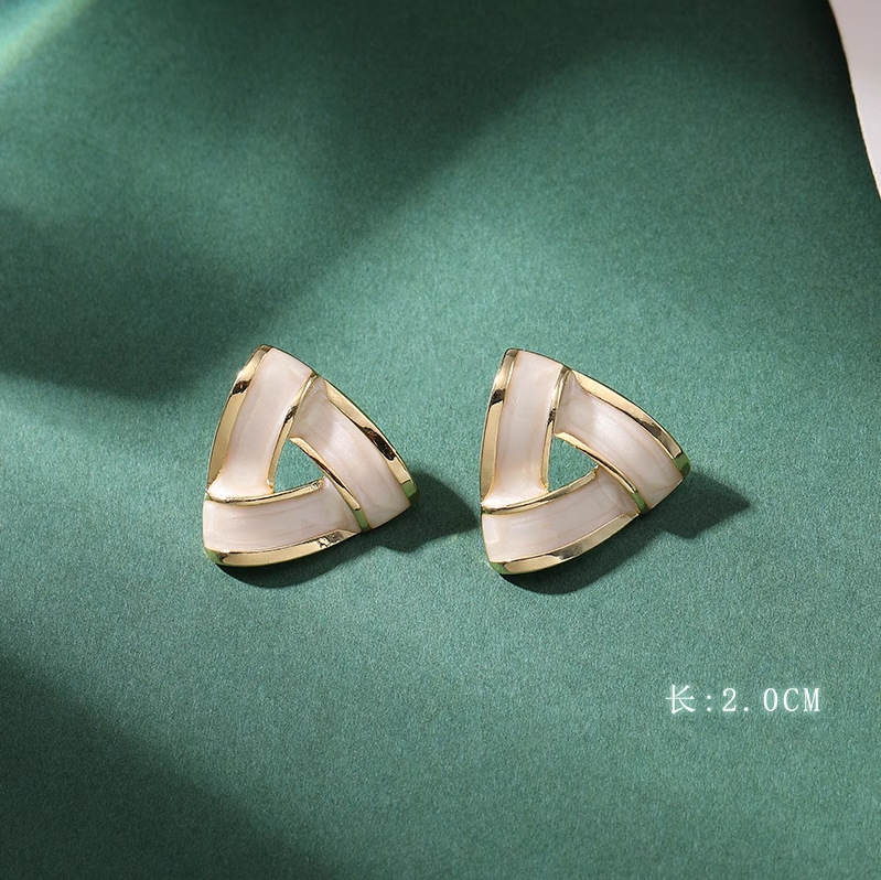 54#三角耳钉（银针）