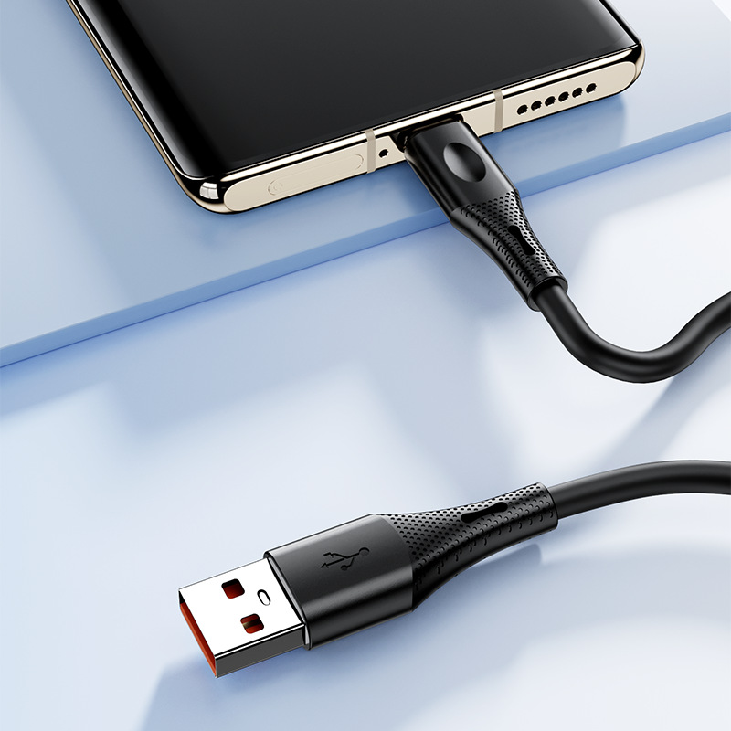 Yugao Huawei 66W fast charging 6A data cable compatible with Mate flash charging Honor TypeC phone cable