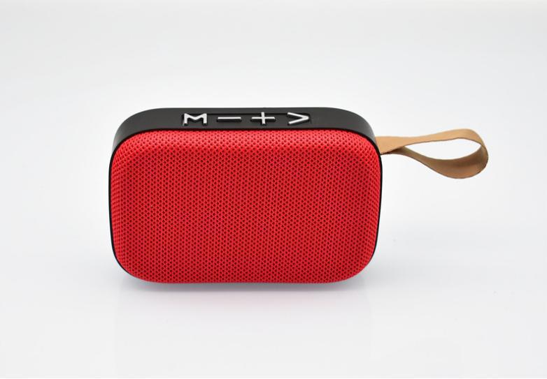 Bluetooth Card Speaker U Disk Car Noise Reduction Play Wireless Bass Outdoor Portable Mini New Fabric Gift