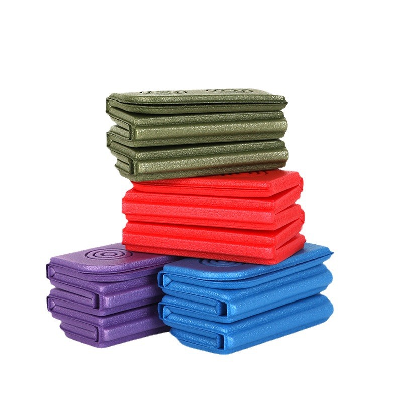 Outdoor 10-Fold XPE Foldable Cushion Ultra-Light Ultra-Small Portable Seat Cushion Elderly Park Butt Pad Washable