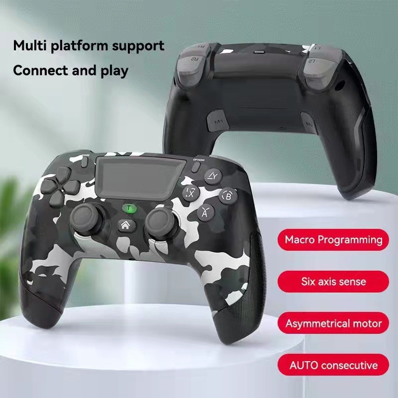 P4 wireless Bluetooth handle computer TV IOS Android switch macro back key repeat private model does not infringe P06