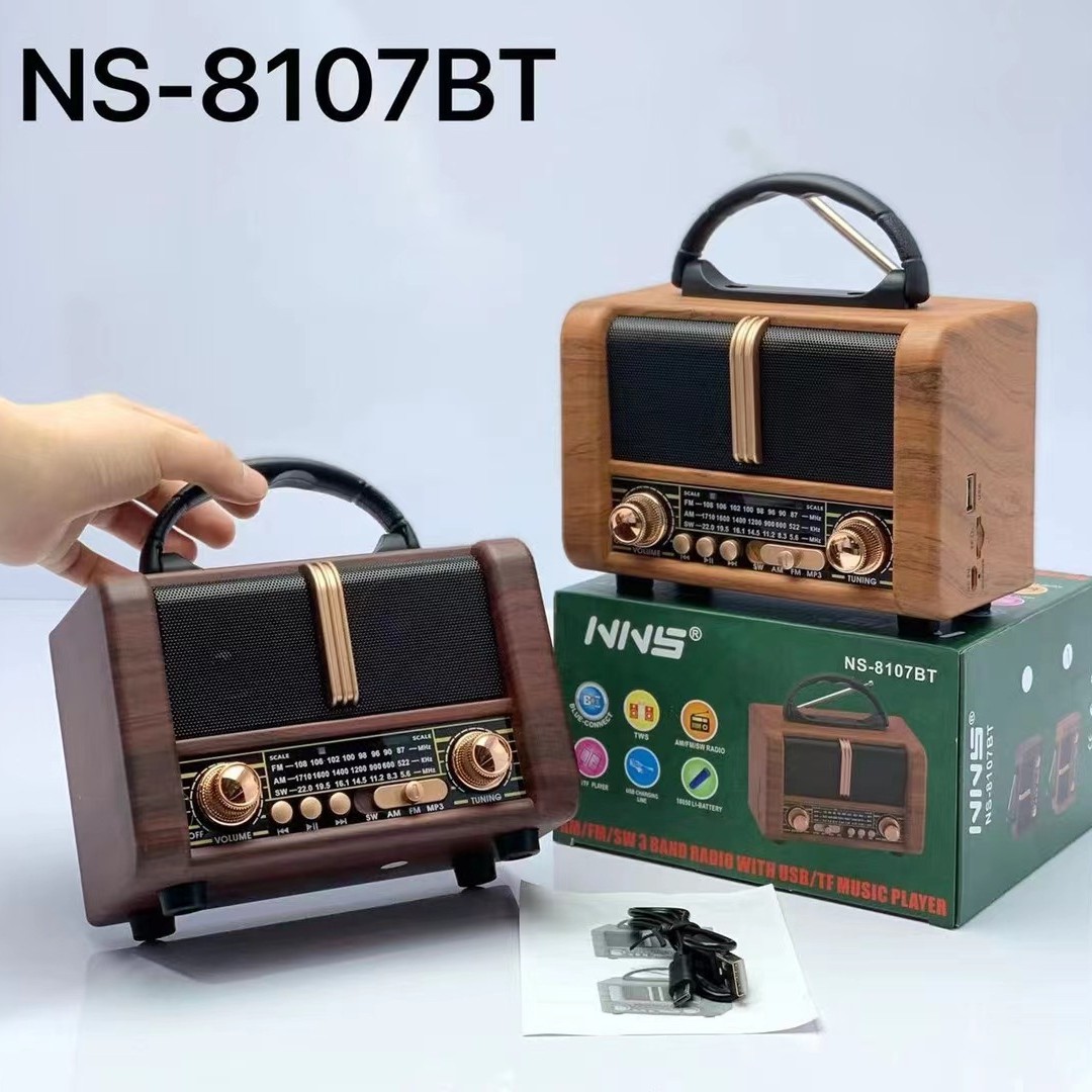 New Wireless Bluetooth Speaker Mini Portable Mobile Phone Bass Outdoor Small Audio Radio