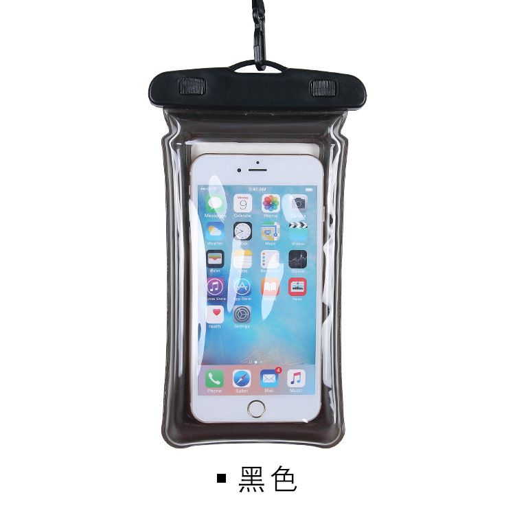 Summer mobile phone waterproof bag touch screen water park floating bag high transparency waterproof phone bag thickened
