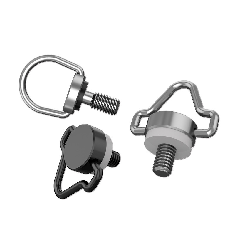 Applicable DJI drone with screen remote control stainless steel hand screw digital lifting ring screw shoulder strap lanyard M4