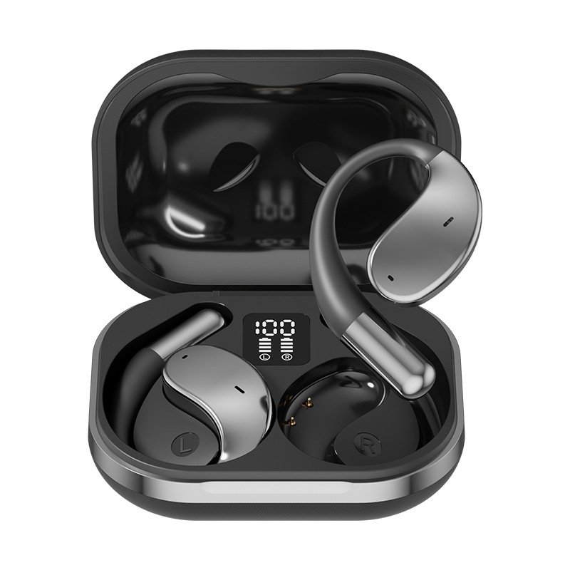 2025 New Bluetooth Earphones Hanging Ear Type In-Ear-Free Open Wireless High Sound Quality Ultra-Long Battery Life Long Wear Without Pain