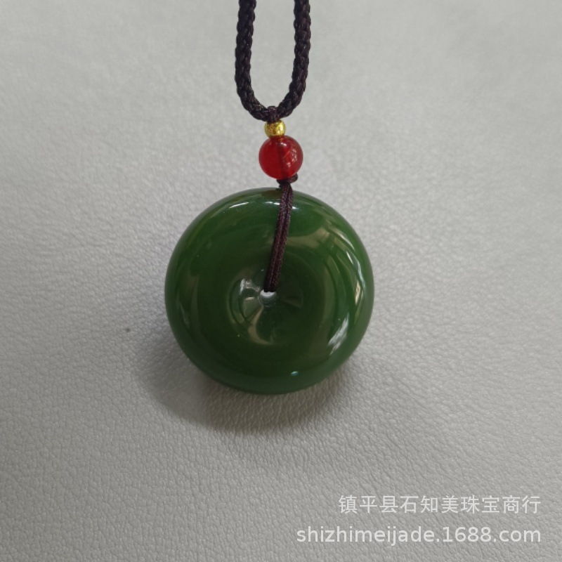 碧玉30mm带绳子
