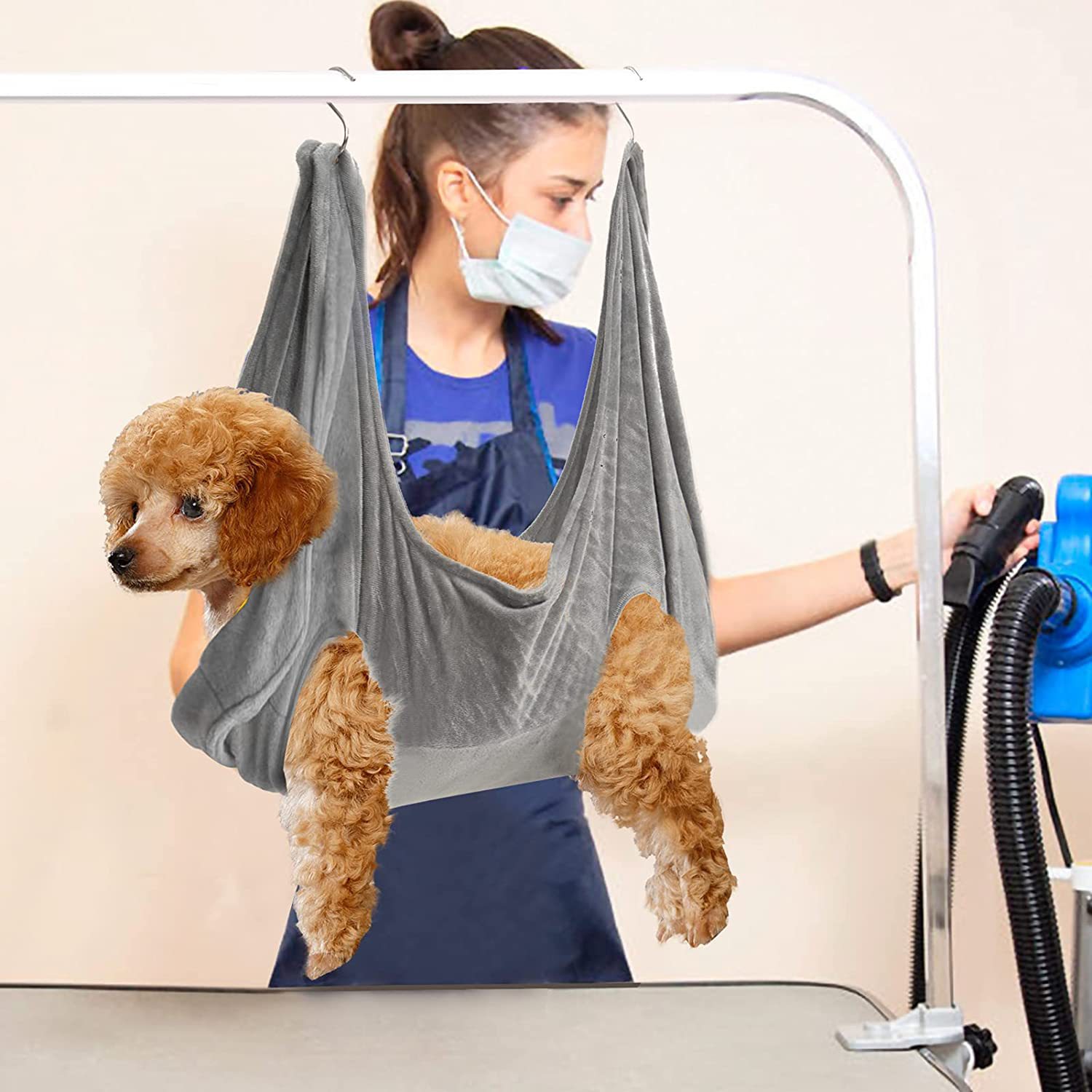 Dog Cat Hammock Cat Hammock Pet Nail Trimming Medium Small Cat Dog Thickened Pet Grooming Hammock