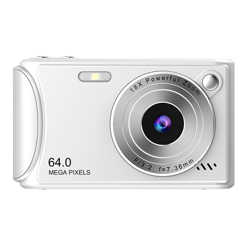 4K HD Digital Camera Front and Rear Dual Camera Student Selfie Camera Beauty Home Camera