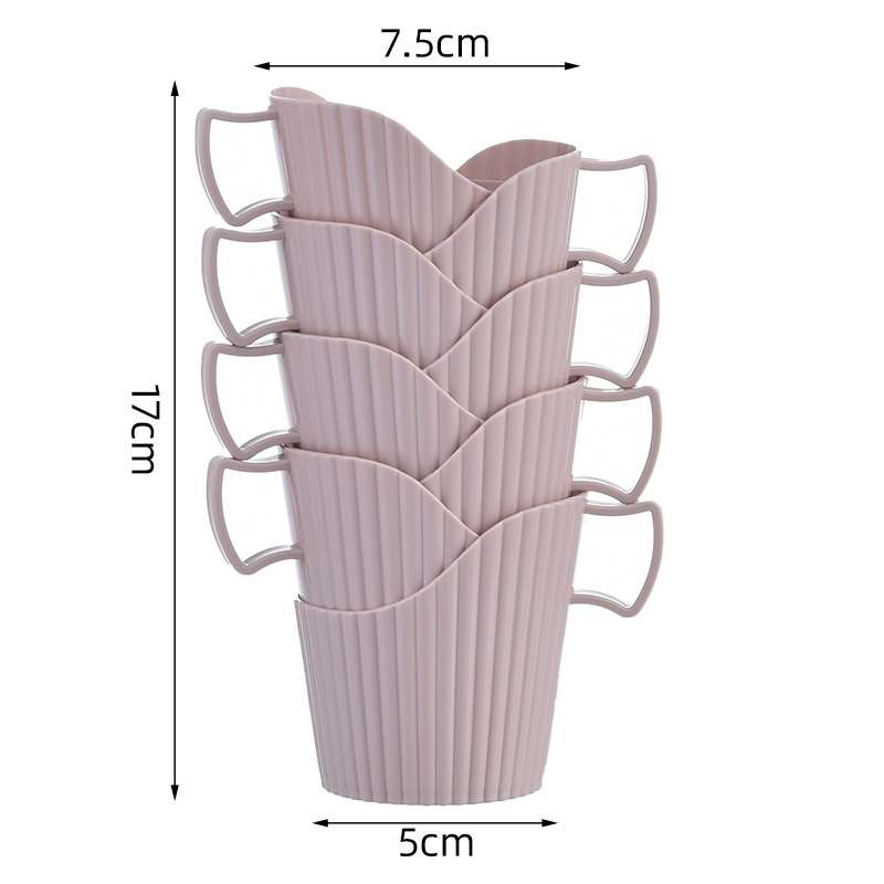 Disposable paper cup holder, thickened plastic cup sleeve, anti-scald heat-insulating paper cup holder, universal base cup 773