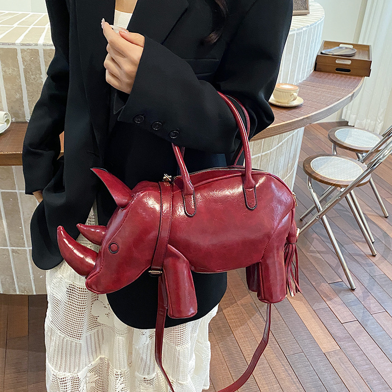 Animal Bag for Women New Novelty Handheld Bag Commuter Shoulder Crossbody Bag