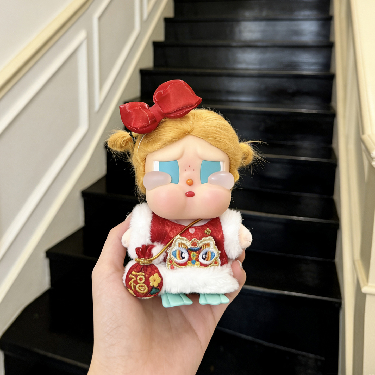 Only doll clothes] Suitable for crying baby Crybaby 15cm vinyl doll seaside vacation vacation dress up cute