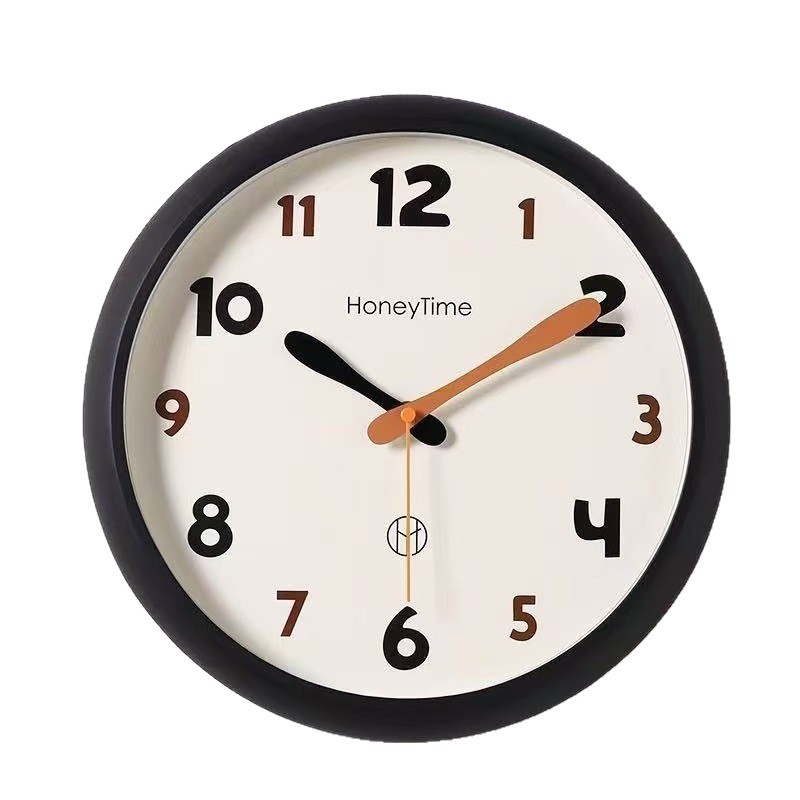2026 New Modern Simple Wall Clock for Home Living Room Bedroom, Silent Wall Clock No Drilling