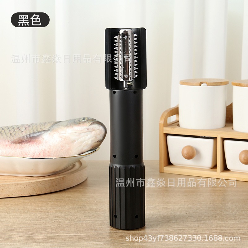 Wireless Automatic Fish Scaler Waterproof Charging Electric Scale Remover High Power Home Commercial Fish Cleaning