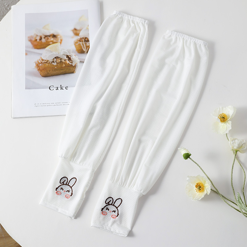 2025 New Sun Protection Arm Sleeves for Women UV Protection Summer Outdoor Cycling Driving Ice Silk Thin Breathable Sun Protection