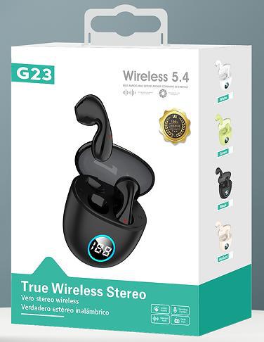 G series earphone HIFI sound quality battery display long battery life mecha style ultra-long battery life TWS Bluetooth earphone