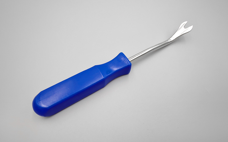 4-Inch Car Clip Removal Screwdriver Car Audio Center Console Panel Disassembly Tool Glue Clip Nail Puller