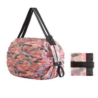 Foldable shopping bag supermarket shoulder portable large eco-friendly shopping tote bag vegetable shopping oversized storage bag