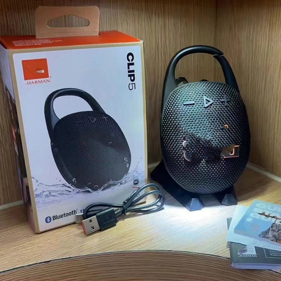New clip5 high quality high power wireless Bluetooth audio hook convenient outdoor speaker