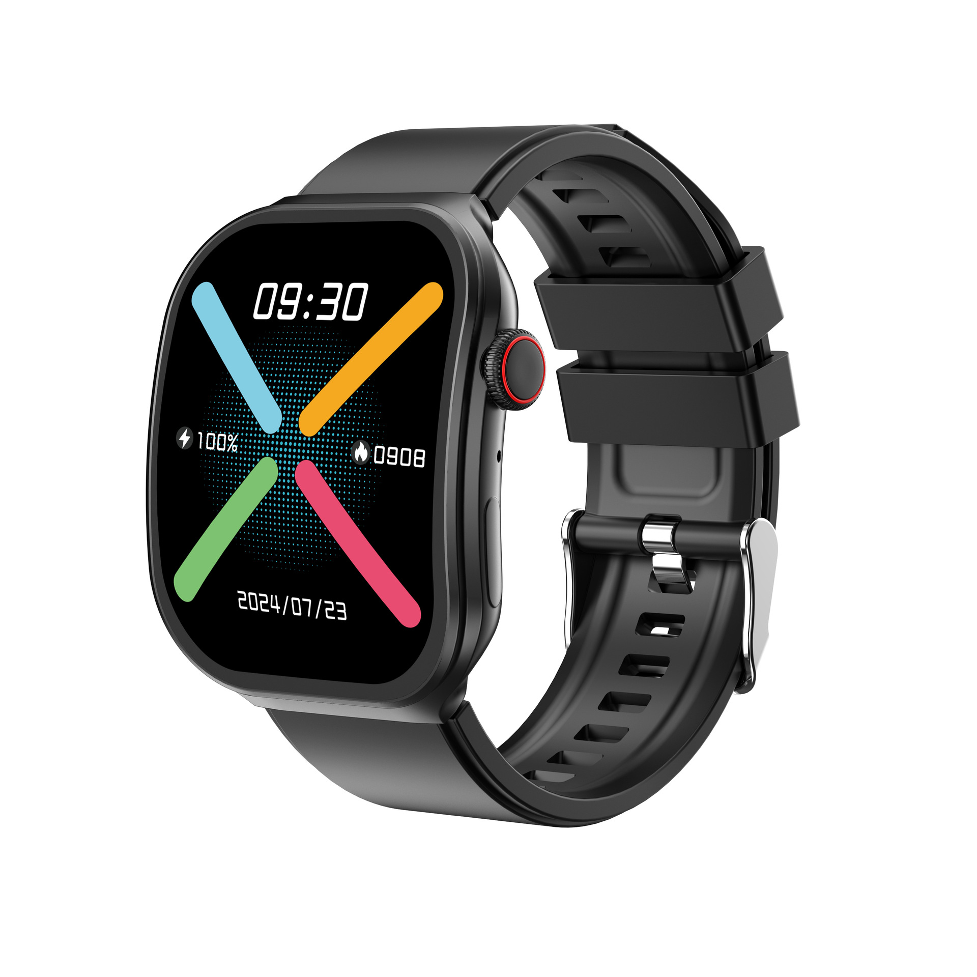 V20 Promax Smart Watch Curved Bluetooth Call Sports Watch Music Play Information Reminder V20PM