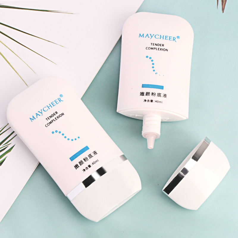 Meixian'er Brightening Foundation Waterproof Sweat-Proof Base Makeup 40ml Isolation Moisturizing Concealer 809#
