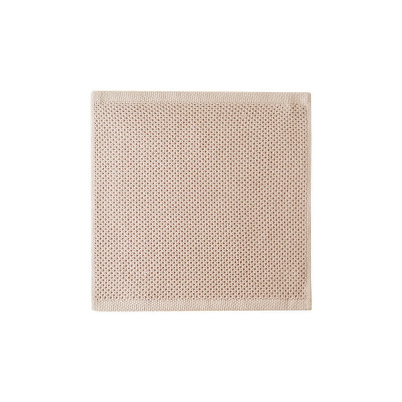 Dishcloth Cotton Square Towel Dishcloth Hand Towel Tea Towel Daily Honeycomb Absorbent Cotton Breathable Kitchen Clean Non-greasy