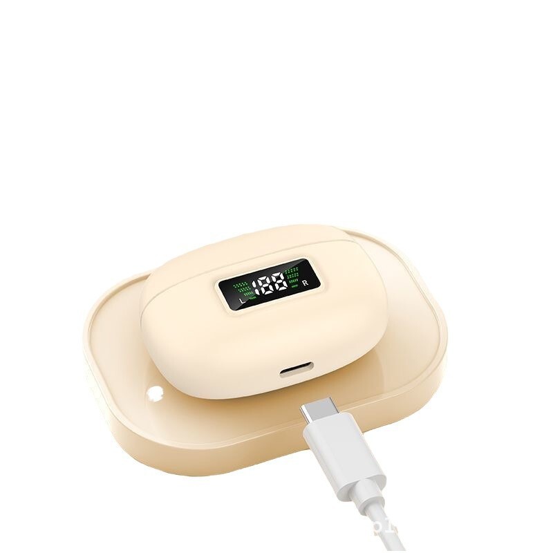 2025 Huaqiangbei Open Ear Noise Cancelling Y3a Bluetooth Headphones Digital Display Ultra-long Battery Life Wireless Bluetooth Headphones