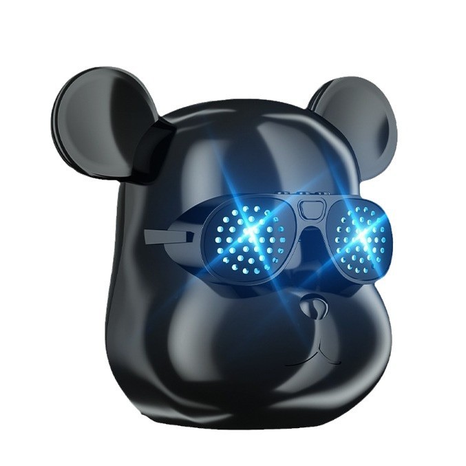 Private Mold Violent Bear Bluetooth Wireless Speaker Bear Head Speaker HIFI Bass Gift Single Souvenir