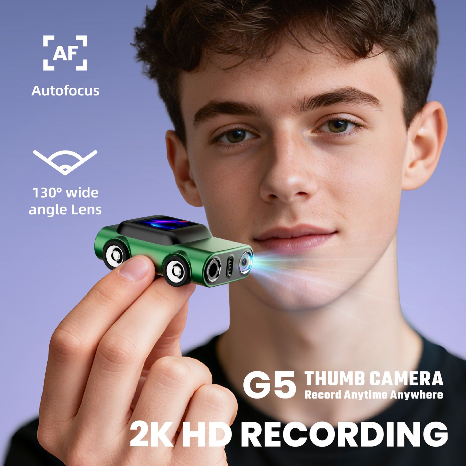 G5 Mini Thumb Camera Backpack Pendant Can Take Photos Student HD With Screen Portable Camera Car Model