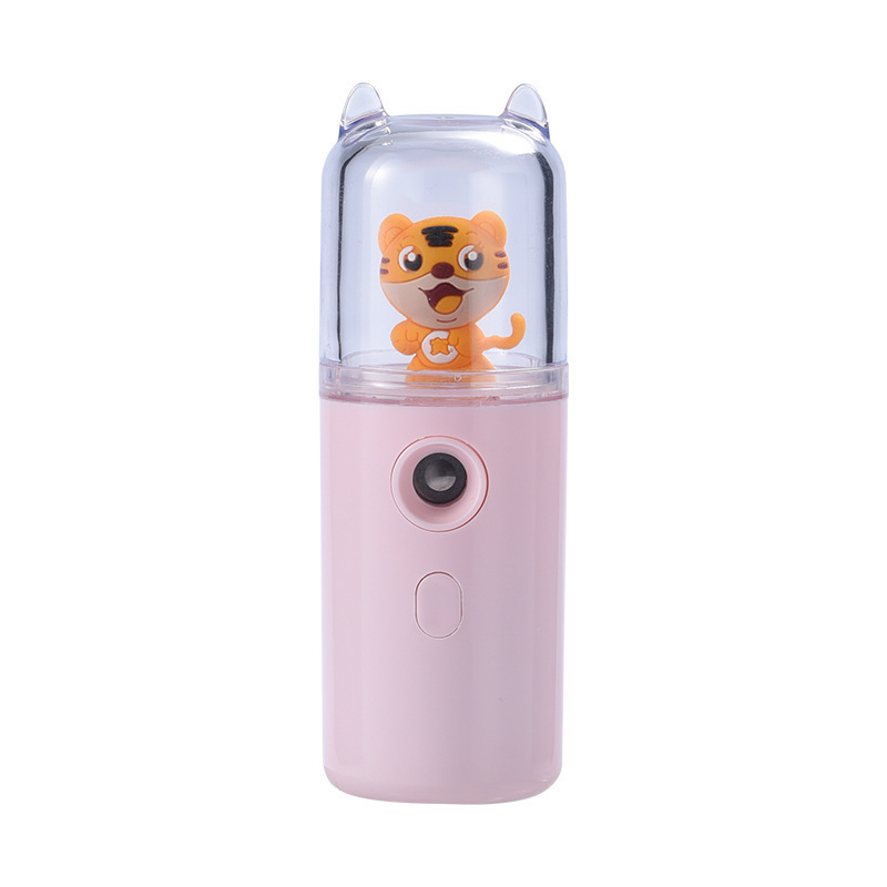 New spray hydrating device portable handheld face humidifier small hydrating spray beauty device alcohol disinfection