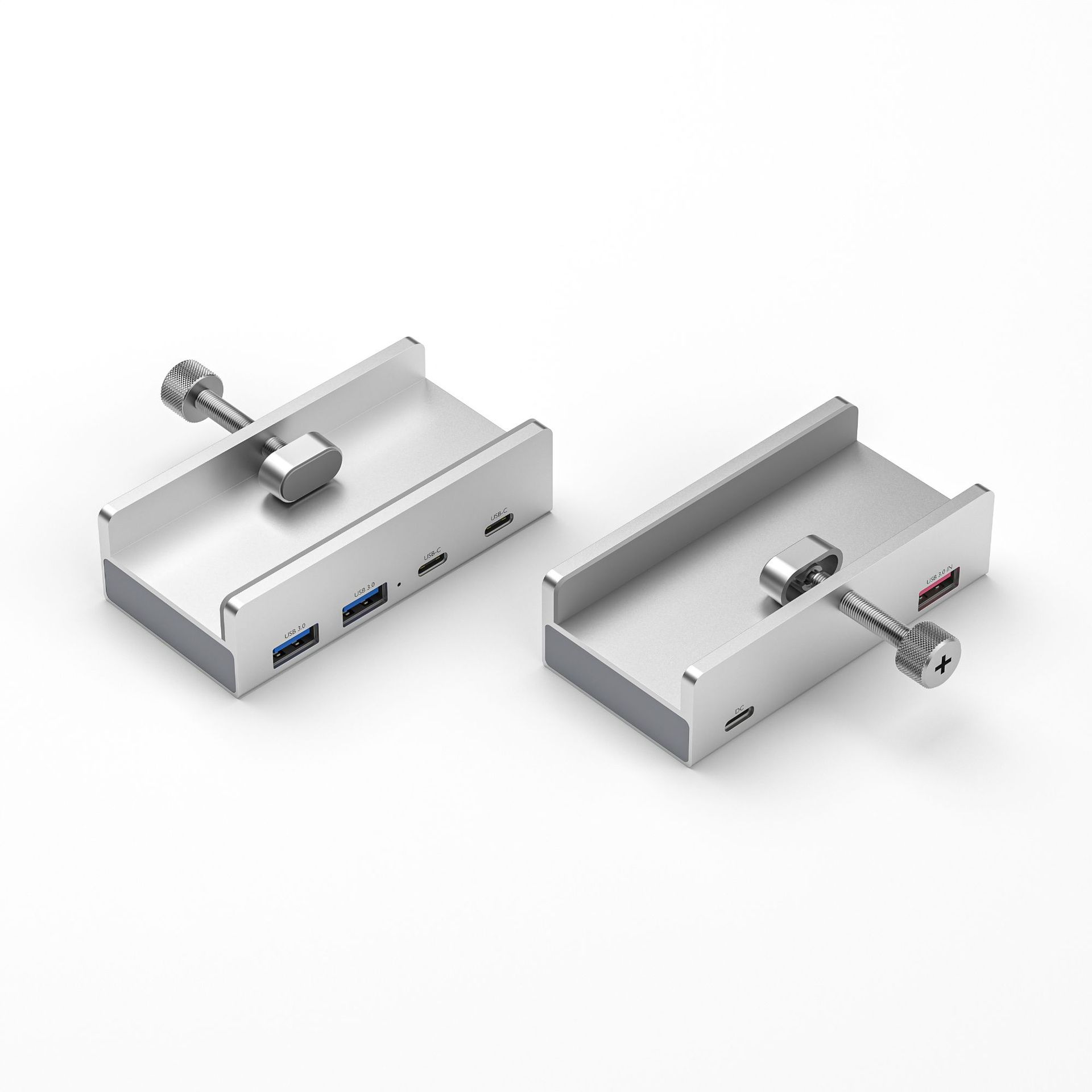 049【四合一】白Typec*2+USB3.0*2