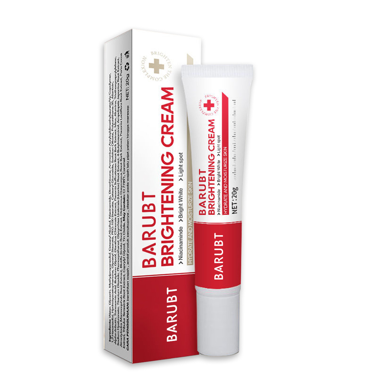 BARUBT White Beauty Cream Brightening Cream Face Cream Improve Sun Spots Freckle Smooth Skin Fade Spots Cream