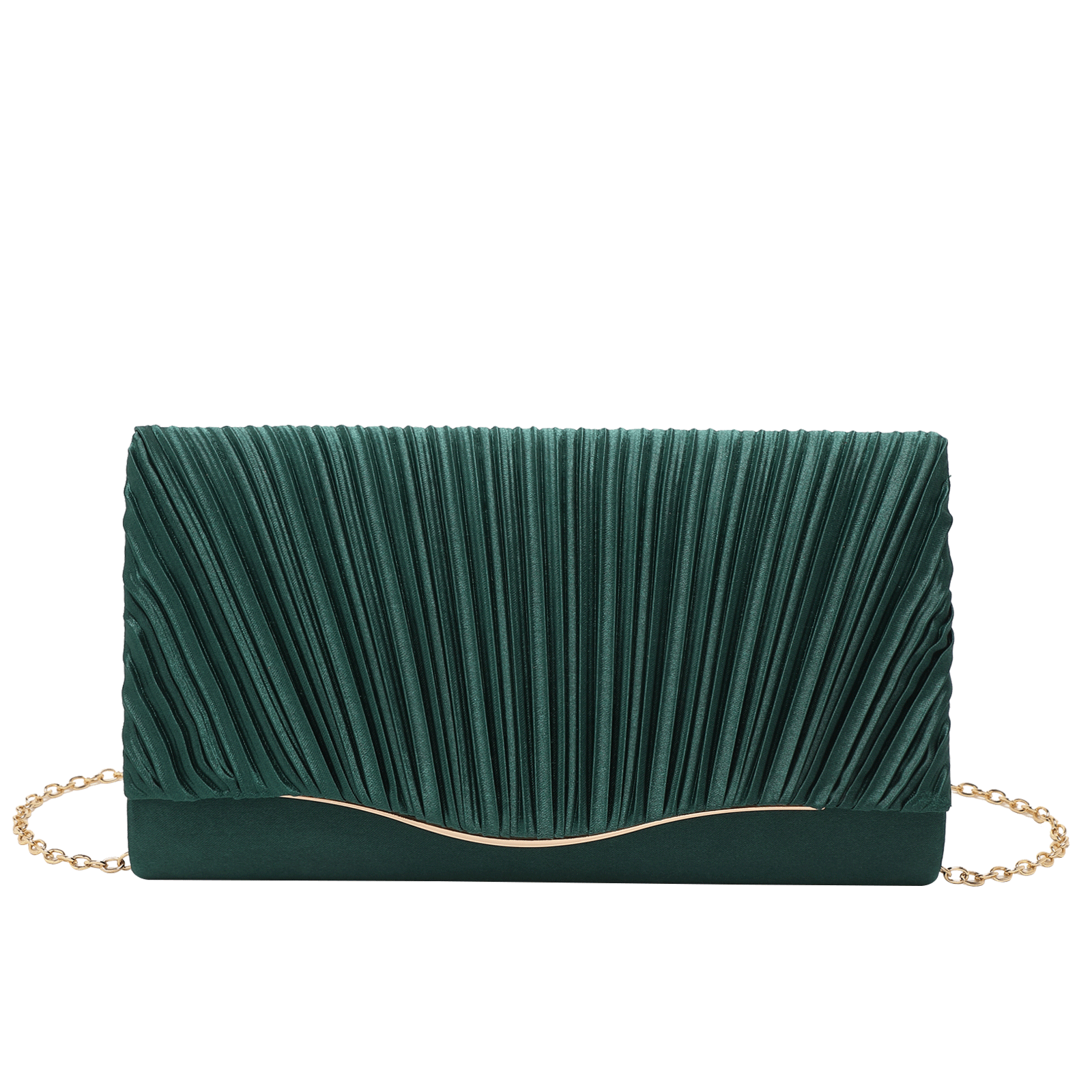 Evening Bag 2023 New Pleated Clutch Crossbody Chain Bag Socialite Banquet Bag Exclusive