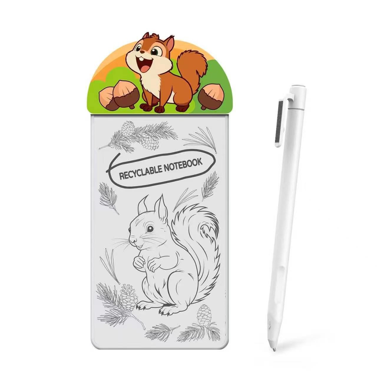 New dust-free inkless writing whiteboard cartoon magnetic erasable magnetic student draft paper
