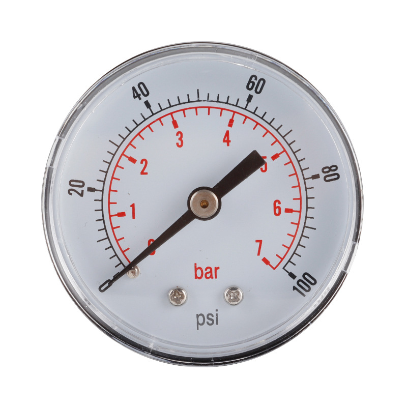 Barometer Water Pressure Gauge High Precision Air Conditioning Pressure Gauge Radial Axial Oil Pressure Barometer Vacuum Negative Pressure Gauge