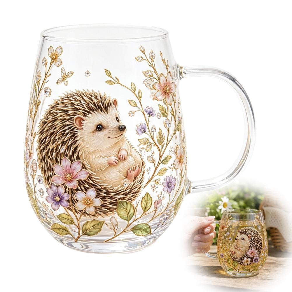 Independent site whiskey cup new glass cup bouquet shape glass craft whiskey cup