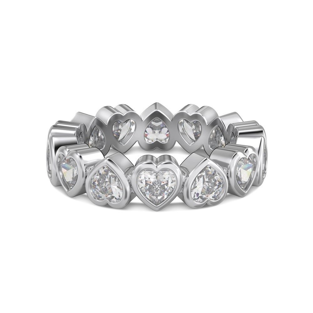 Small S925 sterling silver ring for women, love oval zircon row drill ring closed ring