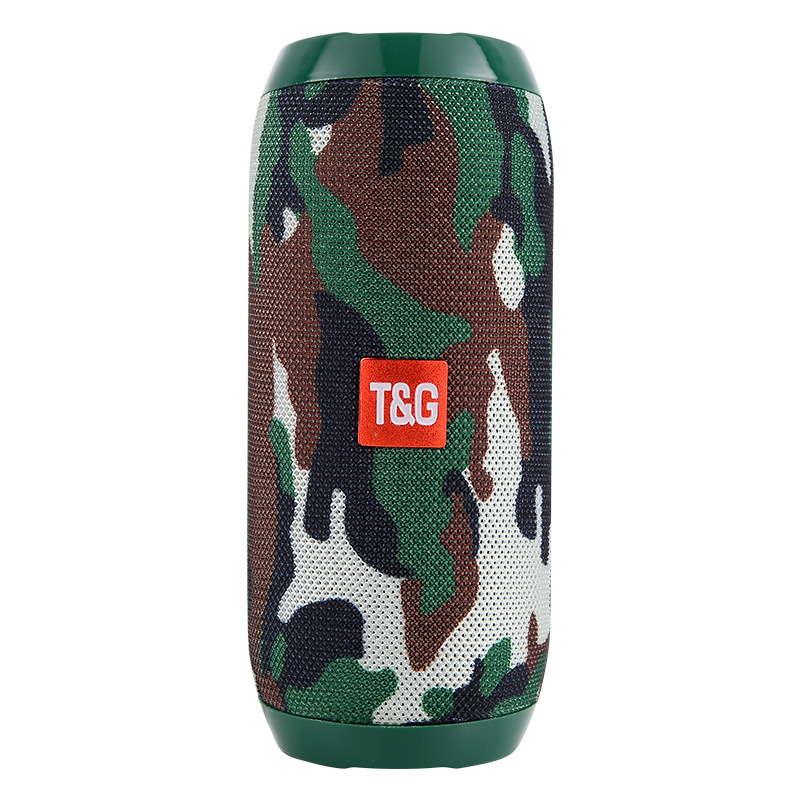 Wireless Bluetooth Speaker TG117 Portable Subwoofer Wireless Mini Outdoor Audio Card Small Steel Cannon