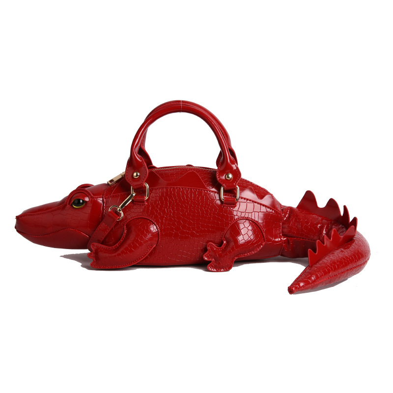 Novelty Handle Bag Shoulder Bag 2025 3D Crocodile Bag Crossbody Bag