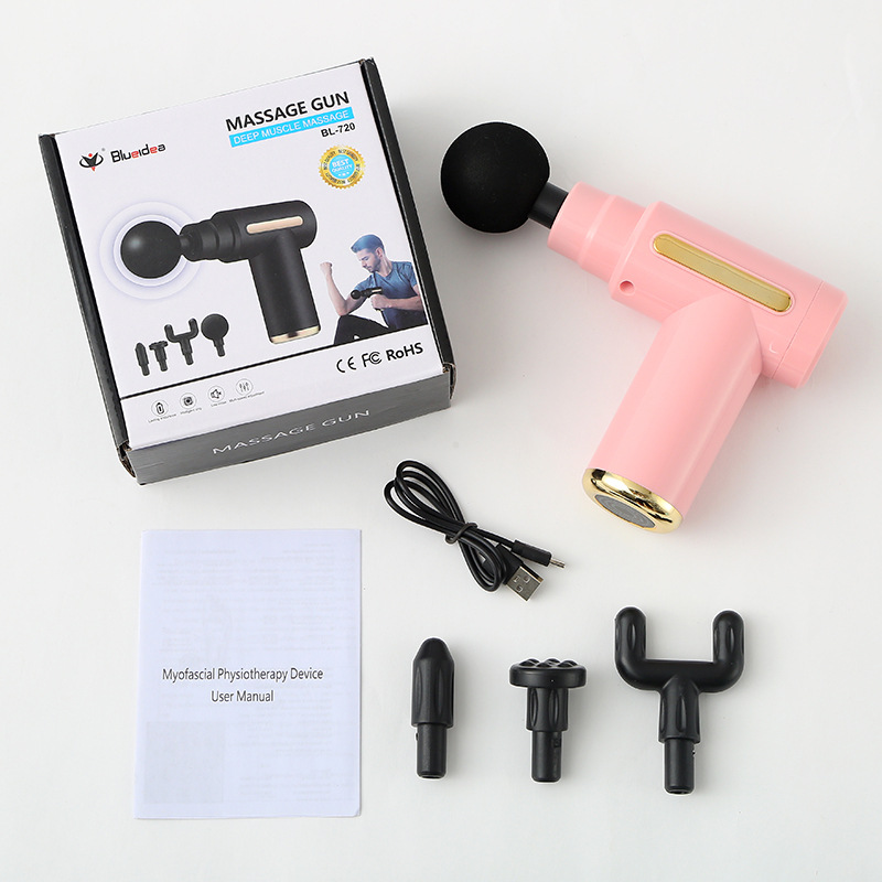 Blueidea-720 Fascia Gun Home Fitness Relax Muscle Massager Relieve Pain Massage Gun