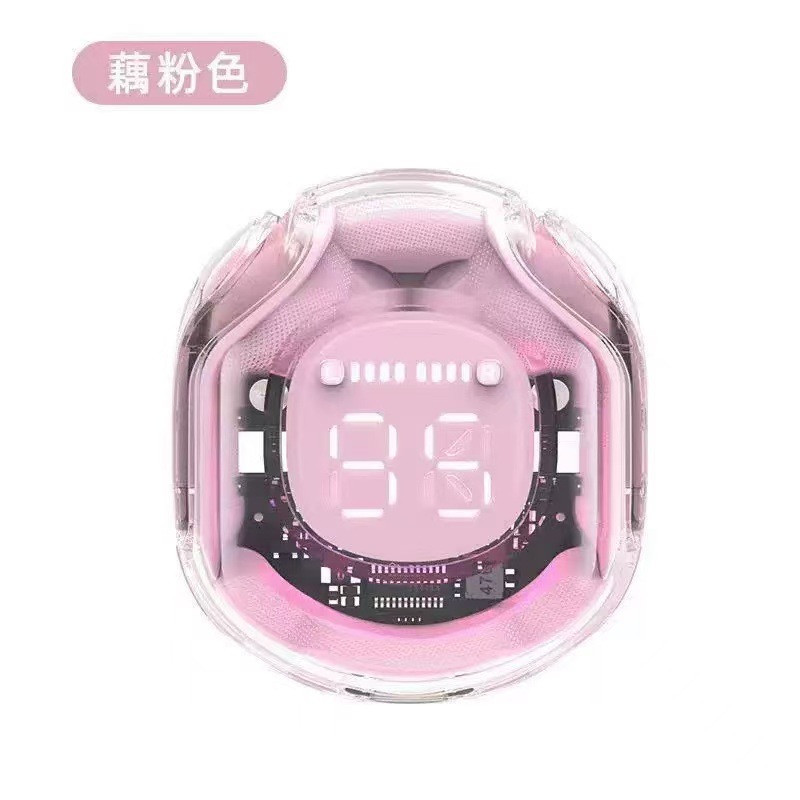 air39 Transparent Bluetooth Headset HK6 Sports Headset T8 HD Digital Display Ultra-long Battery Life Headset