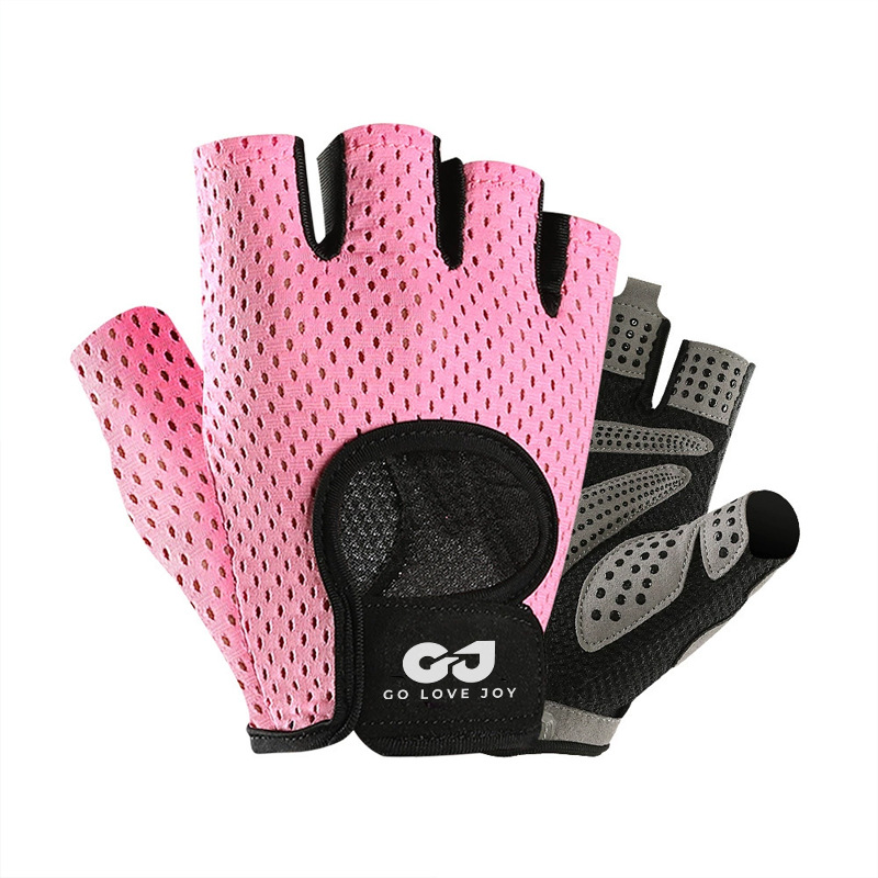 Fitness Gloves Men Women Half Finger Lifting Gym Dumbbell Exercise Cycling Anti-slip Breathable Wrist Protection XG07