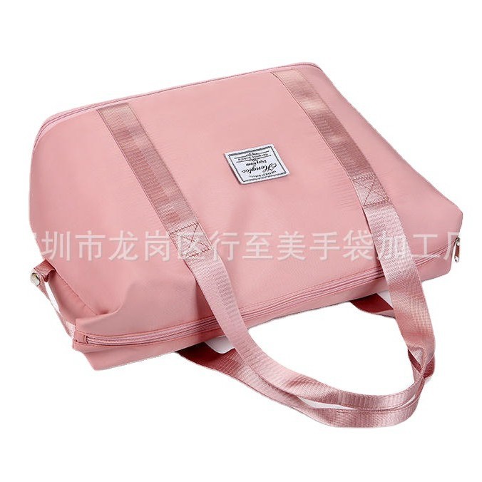 Gym wet and dry dual-use nylon duffel bag large capacity waterproof sports travel storage bag notebook bag