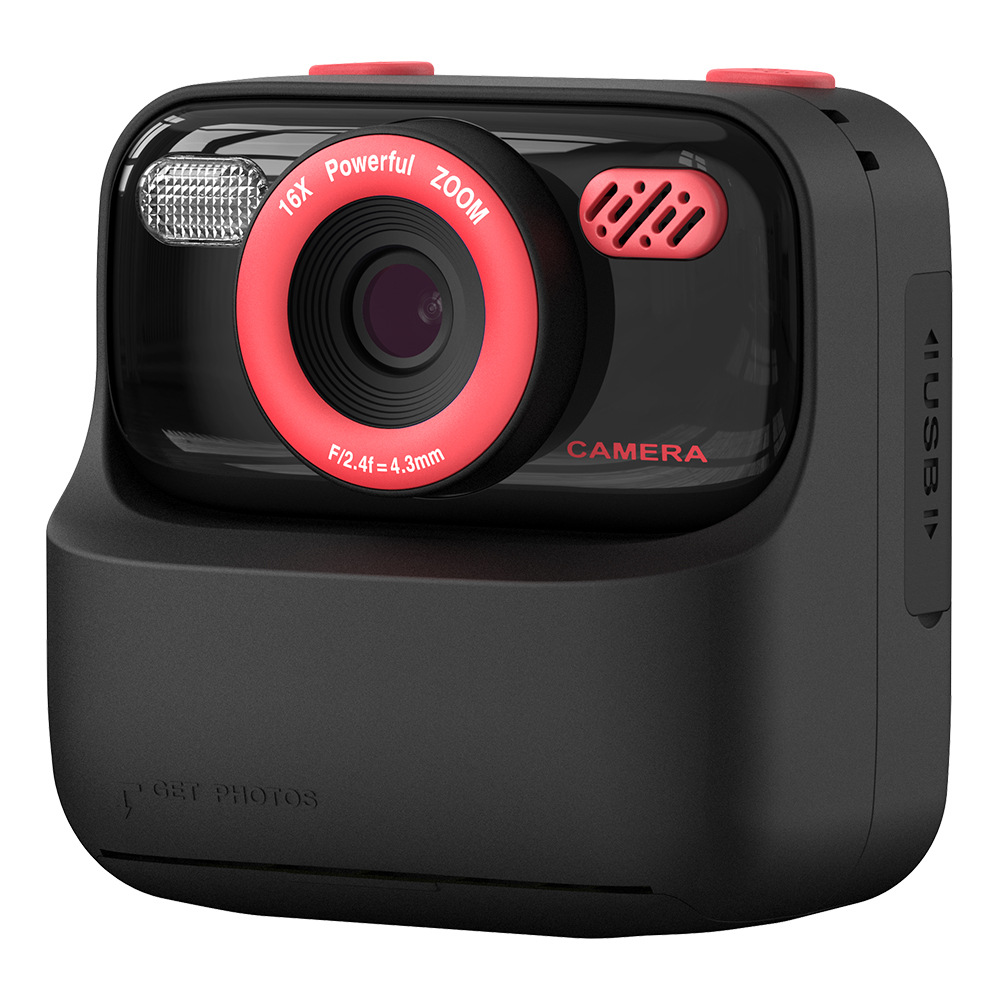 Zongxin P79 Children's Printer High-Definition Video Recording Dual Camera Multi-Functional Mini Instant Camera