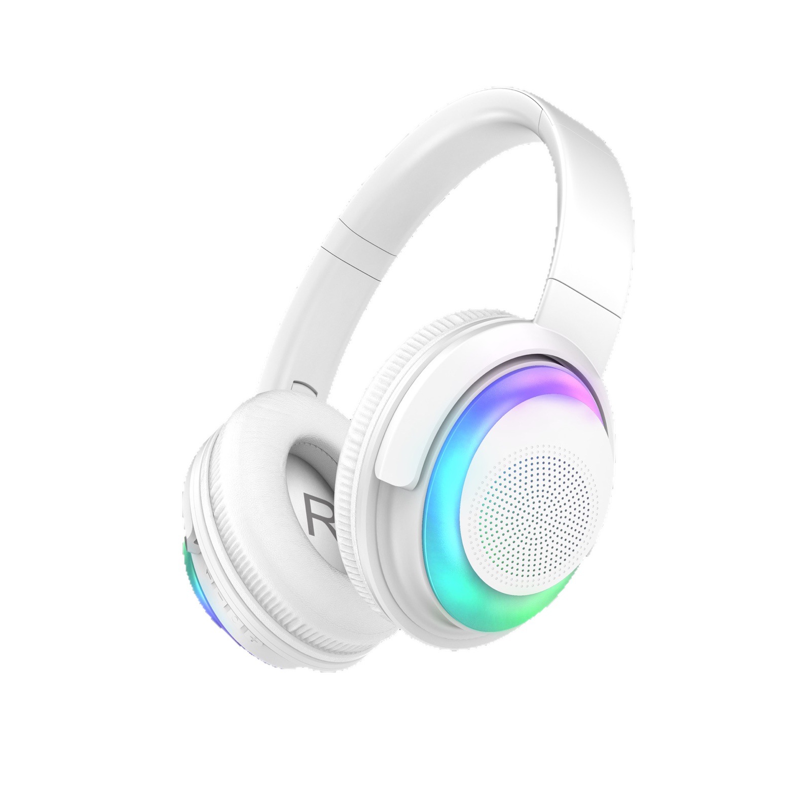 BT880 Over-Ear Bluetooth Speaker Headphones RGB Light Music Stereo Ultra-Long Battery Life External Speaker Headphones